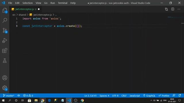 Part-2 VueJS JWT Auth Cookie - Refresh Token Usage смотреть онлайн