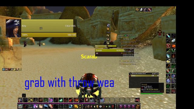 WOW CLASSIC: Zul Farrak - Scarab Shells (Part 2) Alone (BEST WAY)