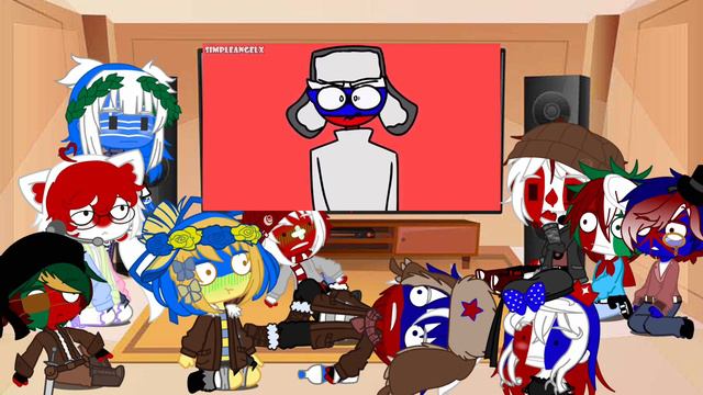 Countryhumans react to “Russia is gay” (special 300+ subscribers)||countryhumans||gacha club||(desc смотреть онлайн