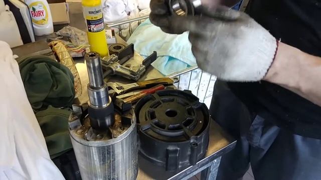 Замена подшипников электродвигателя смотреть онлайн