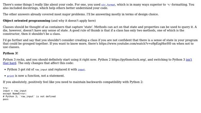 Code Review: Basic python dice simulator with log function (3 Solutions!!) смотреть онлайн