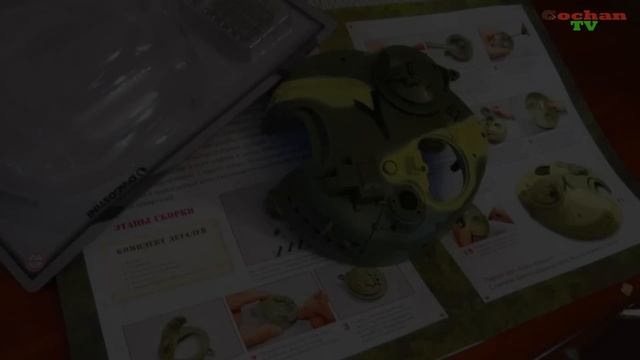 Танк Т-72 от ДеАгостини (DeAgostini). Радиоуправляемая модель. Журнал №1