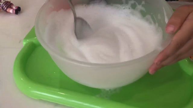 Делаем слайм флаффи лизун своими руками дома смотреть онлайн