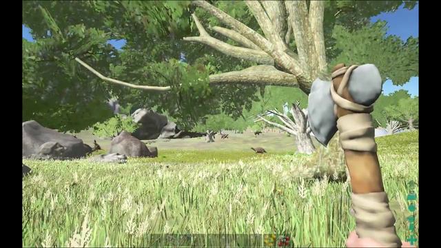 ARK: Survival Evolved - 1 / 4 первый Альфа тест Баги Лаги оптимизации нет 3-10 фпс смотреть онлайн