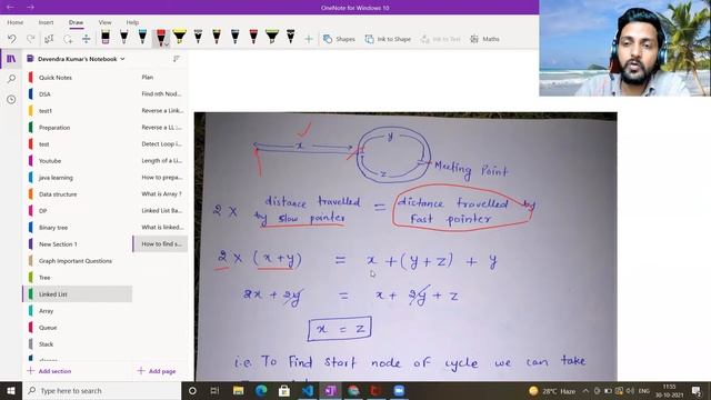 22. Find First Node of Loop in Linked List in C language | Devendra Yadav смотреть онлайн