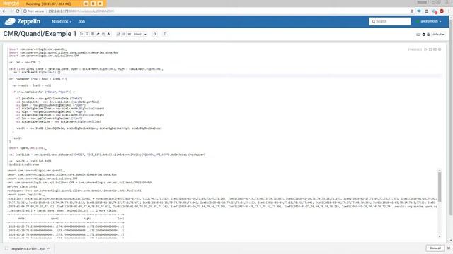 ETL with the CMR API, Apache Spark, and Quandl (Brent Crude) смотреть онлайн