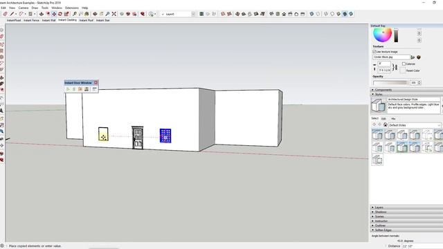SketchUp Extensions FOR ARCHITECTURE - Instant Architecture By Vali Architects!