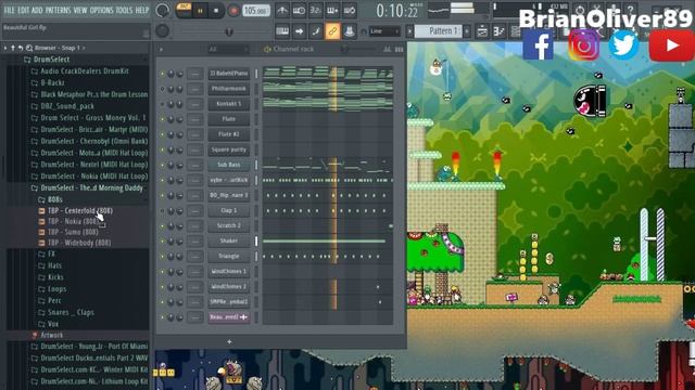 How to make a Groovy Neo Soul/Hiphop Type Beat | FL Studio 20 | BM #29 (Prod. By Brian The Brain) смотреть онлайн