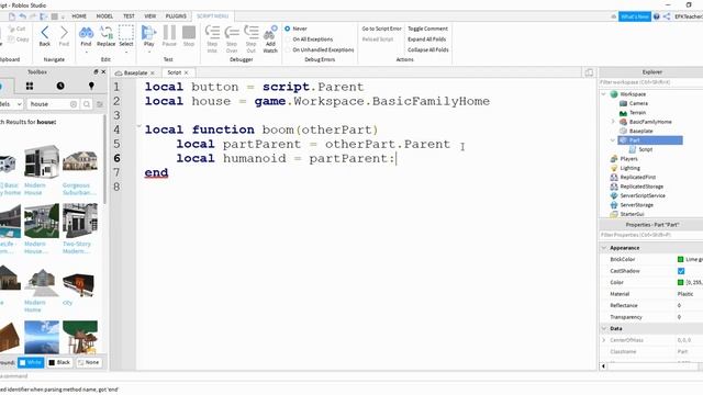 Roblox Studio Tutorial: How to Make a Building Explode смотреть онлайн