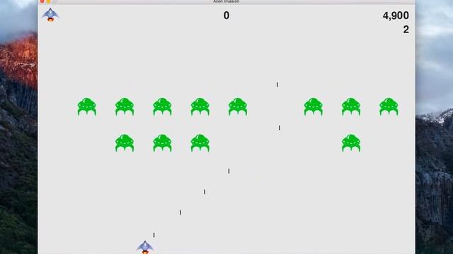 Alien Invasion - Pygame Demonstration смотреть онлайн