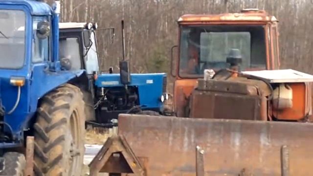 Покатушки отремонтированного МТЗ смотреть онлайн