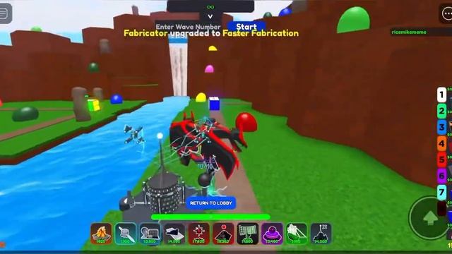 FABRICATOR NEW TOWER REVEAL | cube defense roblox смотреть онлайн