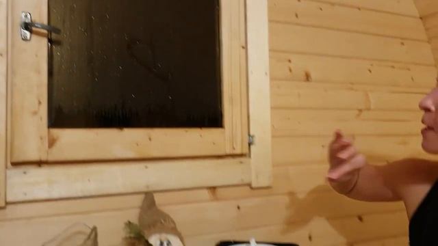 Поездка в Шатнево. Домики в стиле "A Frame". День Рождения жены. смотреть онлайн