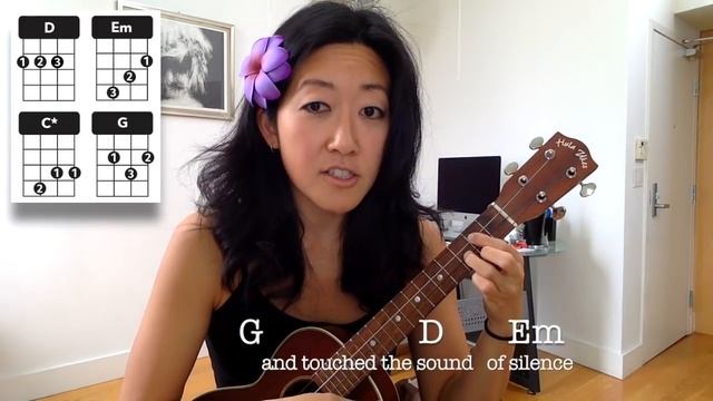 Sound Of Silence // Ukulele Fingerpicking Tutorial