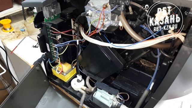 Ремонт кофемашины Bosch (Казань) - Обнаружен неконтакт разъёма смотреть онлайн