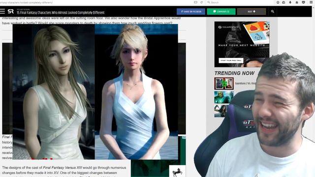 15 times Final Fantasy characters almost looked COMPLETELY different (FFIII-FFXV) смотреть онлайн