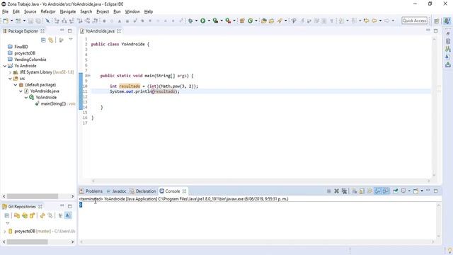 JAVA: CÓMO ELEVAR UN NUMERO AL CUADRADO EN JAVA, AL CUBO Y A LA N (ENÉSIMA POTENCIA) смотреть онлайн