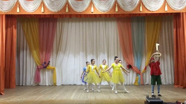 Хореографический ансамбль "Вдохновение" - "Ключик для Мальвины", стилизация классического танца. смотреть онлайн