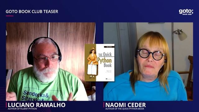 The Quick Python Book (Teaser) • Naomi Ceder & Luciano Ramalho • GOTO 2022 смотреть онлайн