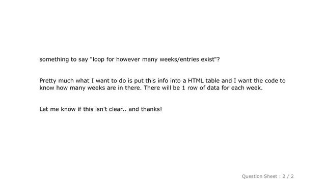 HTML : Picking up how many entries in a json array смотреть онлайн