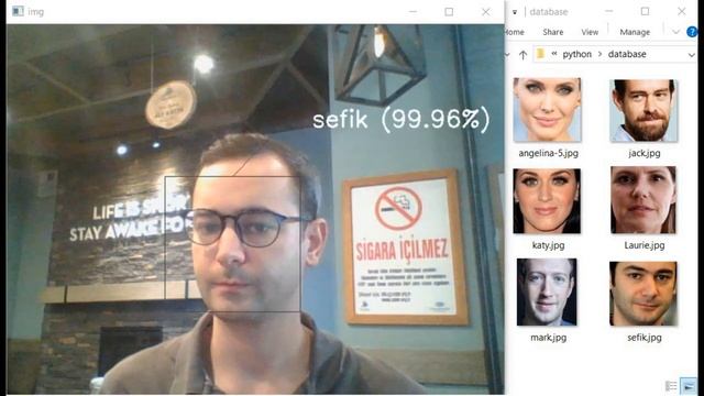 Real Time Face Recognition with OpenFace in Python (Keras + TensorFlow + OpenCV) смотреть онлайн