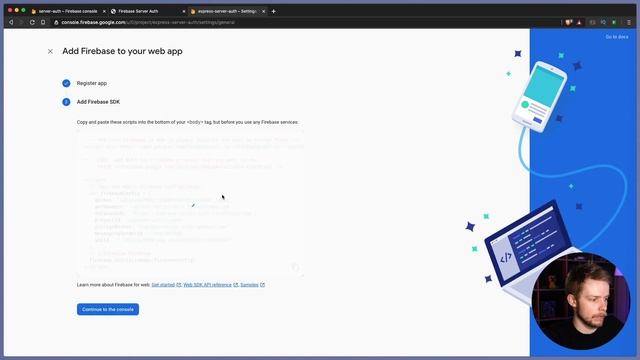 Server-side Firebase Authentication Using Express JS смотреть онлайн
