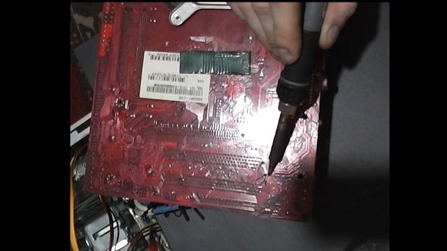 Intel Ремонт материнской платы. смотреть онлайн