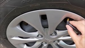 Как работает датчик давления в шинах на новом КИА РИО (KIA RIO)