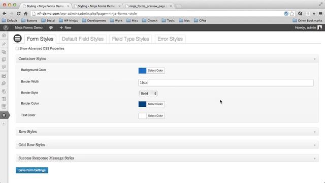 Add Styles for Ninja Forms смотреть онлайн