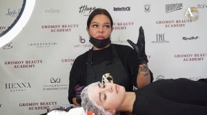 МАСТЕР-КЛАСС / Перманентный макияж / Брови в технике пудровое напыление