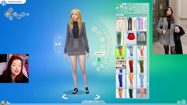 Using the FIRST Things I See on Pinterest to Create A Sim // Sims 4 CAS Challenge CC смотреть онлайн