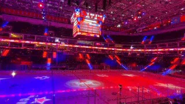 Матч за Кубок Открытия. ЦСКА - "Ак Барс". Обзор трибун на ЦСКА Арене смотреть онлайн