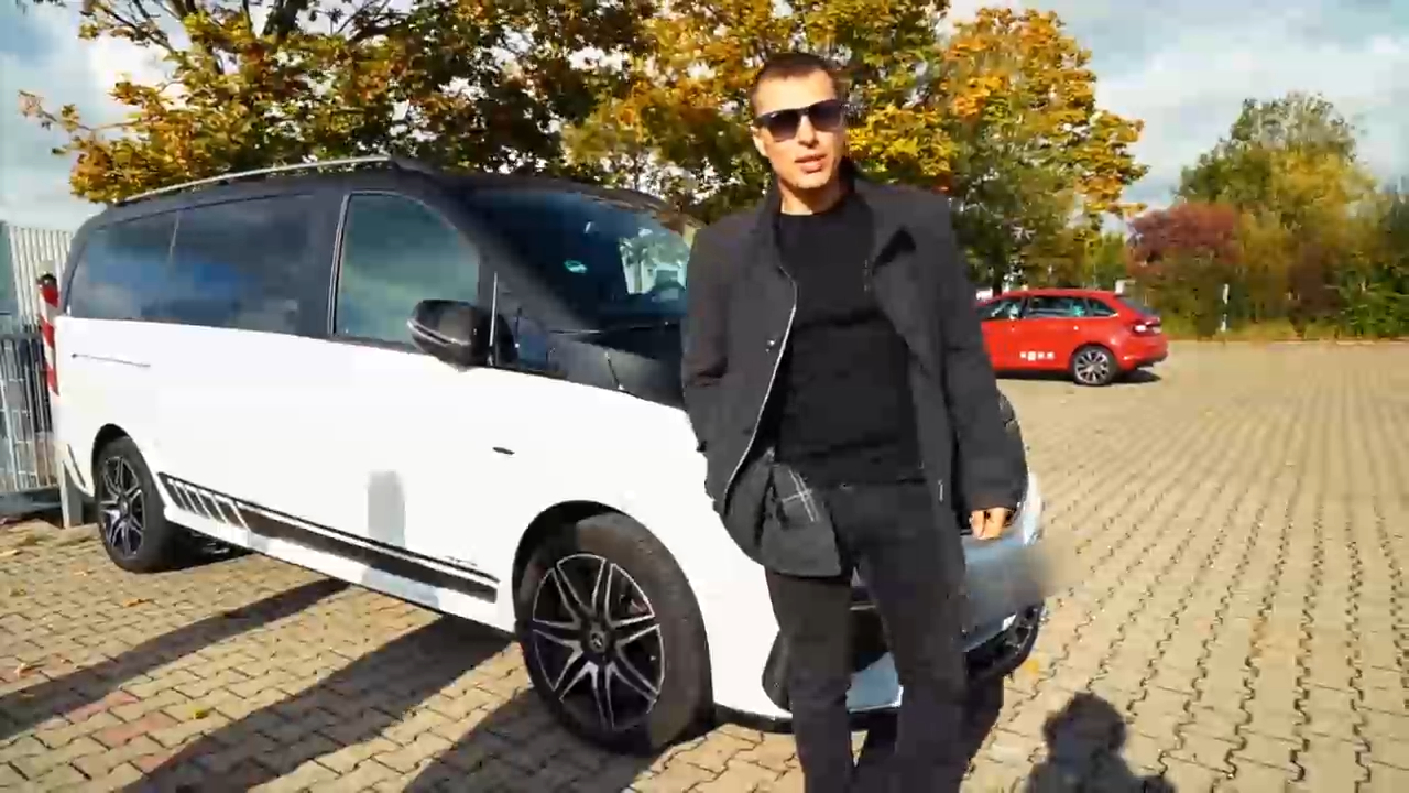 Регистрация авто в Германии  Mercedes V Class TopCar из России