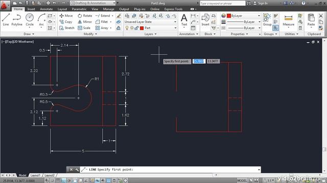 Learn AutoCAD 2013. File 04 02 смотреть онлайн