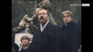 Кинохроника: уникальные кадры Сергея Есенина в цвете