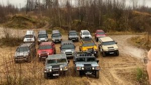 Выезд Хаммер клуба Санкт-Петербург . Hummer  H1 . ноябрь 2021 года
