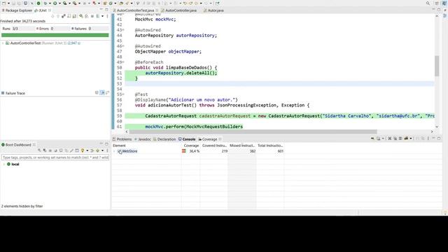 Curso Spring - Aula 12 - Testes P2 - Boot MVC com Java смотреть онлайн