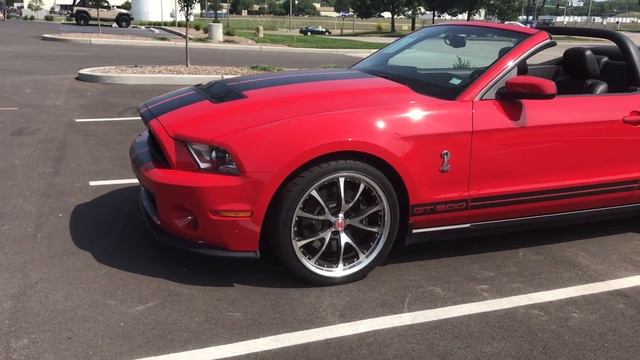 2010 Ford Mustang Shelby GT500 Convertible For Sale **Upgraded!** смотреть онлайн