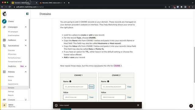 How to Set Up SPF & DKIM Records In Mailchimp - Authenticate your Custom Domain - Beginner's Guide смотреть онлайн