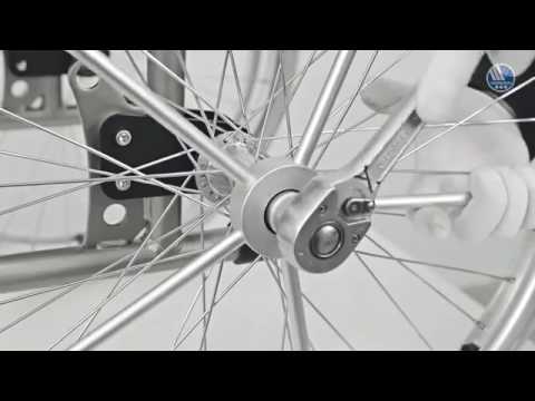 Кресло-коляска механическая с приводом от обода колеса Vermeiren V100 смотреть онлайн