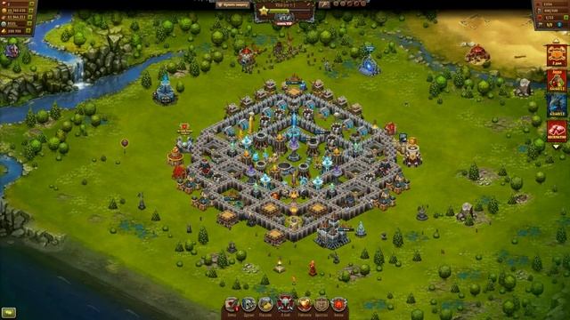 Throne Rush | Битва за трон | Советы для нубья #1 | Правильная расстановка