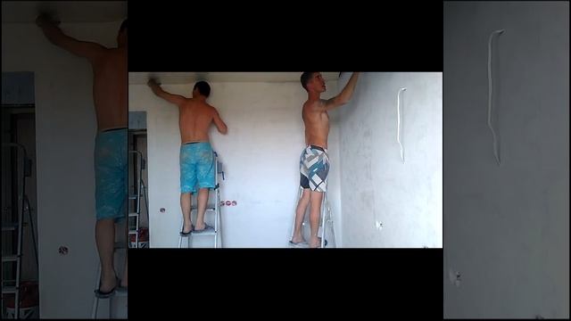 Монтаж натяжного потолка. смотреть онлайн