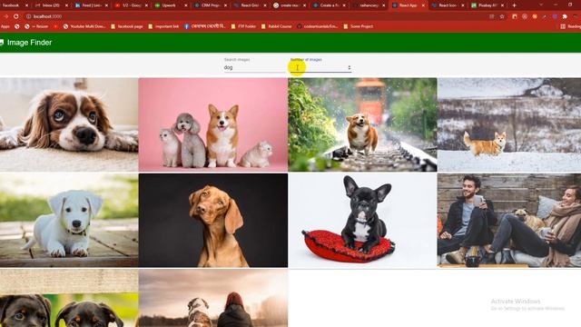 Image Finder App | React JS & Material UI | Part : 4 image components смотреть онлайн