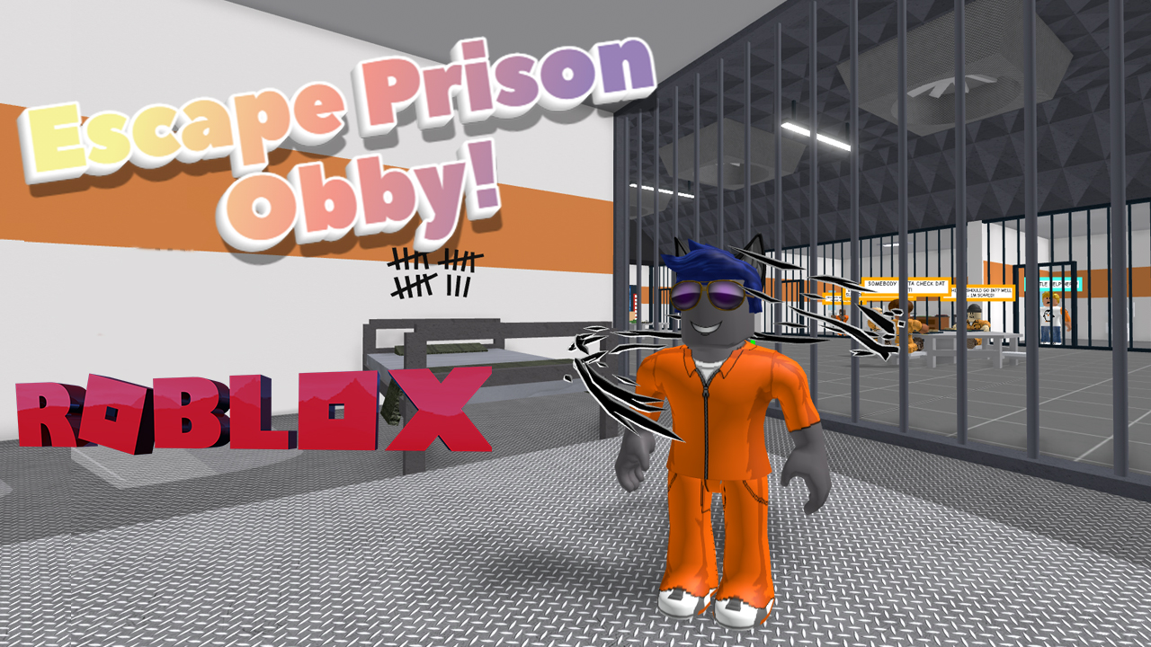 Побег из тюрьмы! _/Escape Prison Obby! / Почти трижды сбегаю их тюрьмы) смотреть онлайн