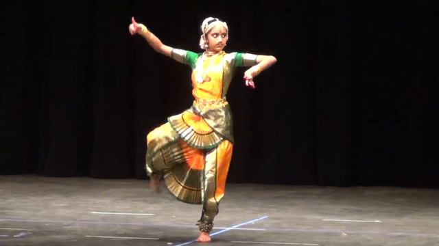 Bharata Natyam Classical Dance - 013016 смотреть онлайн