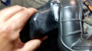 Motoland Dakar 250 ST доработал воздушный фильтр,а также подсоединил сапун!