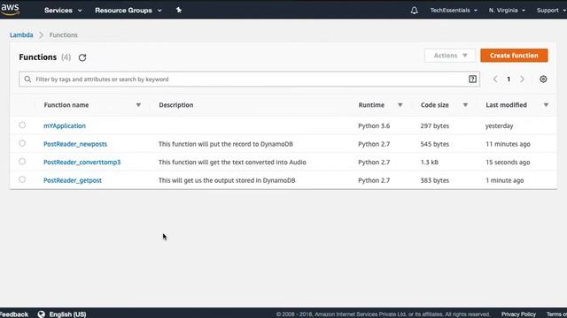 Deploying Lambda with SNS, DynamoDB, S3 and API Gateway to use Amazon Polly смотреть онлайн