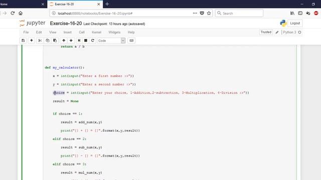 Learn Python by examples : Exercises 16-20 смотреть онлайн