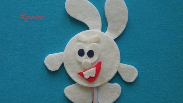 ⭐ Детское творчество из ватных дисков смотреть онлайн