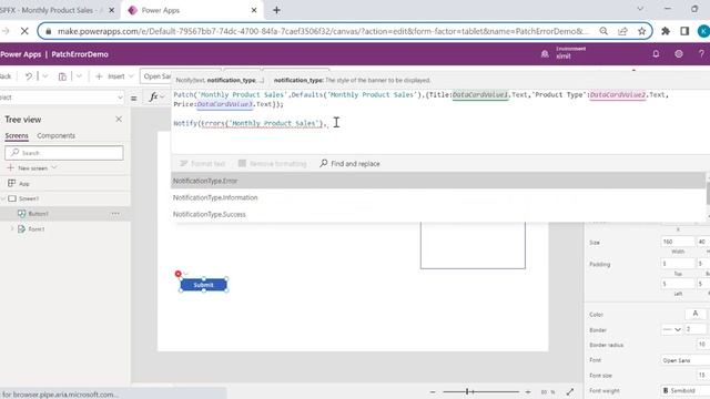 PowerApps - Patch Function Error Handling смотреть онлайн